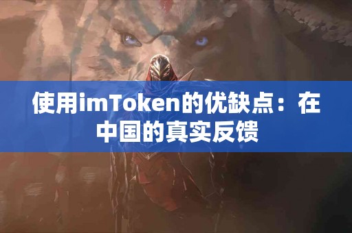 使用imToken的优缺点：在中国的真实反馈