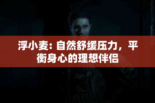 浮小麦: 自然舒缓压力,平衡身心的理想伴侣 浮小麦: 自然舒缓压力,平衡身心的理想伴侣