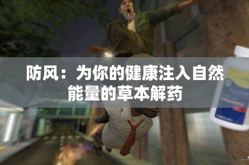 防风：为你的健康注入自然能量的草本解药