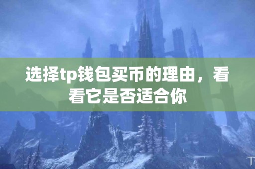 选择tp钱包买币的理由，看看它是否适合你
