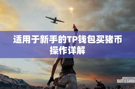 适用于新手的TP钱包买猪币操作详解 适用于新手的TP钱包买猪币操作详解