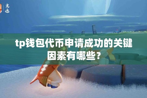 tp钱包代币申请成功的关键因素有哪些？