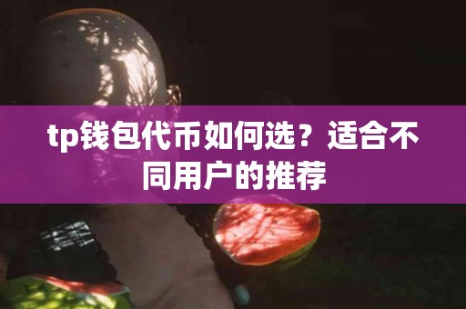 tp钱包代币如何选？适合不同用户的推荐