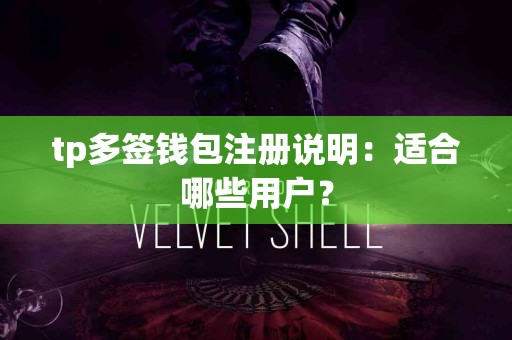 tp多签钱包注册说明:适合哪些用户? tp多签钱包注册说明:适合哪些用户?