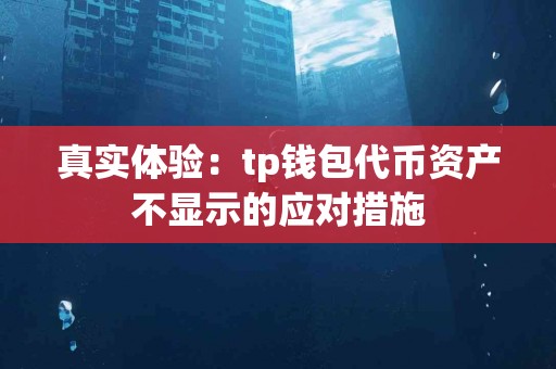真实体验：tp钱包代币资产不显示的应对措施