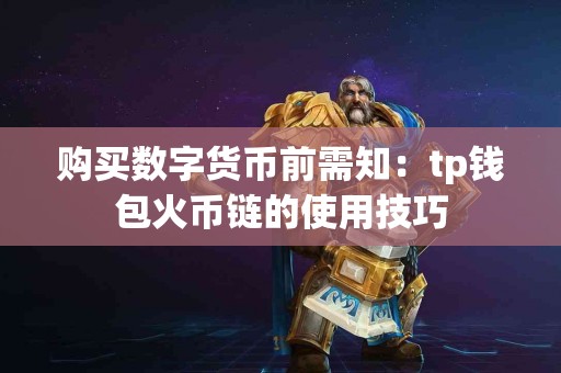 购买数字货币前需知：tp钱包火币链的使用技巧