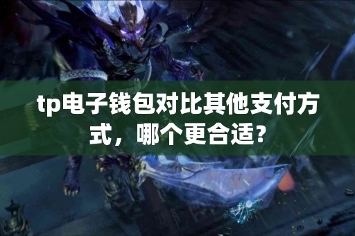 tp电子钱包对比其他支付方式，哪个更合适？