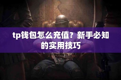 tp钱包怎么充值？新手必知的实用技巧
