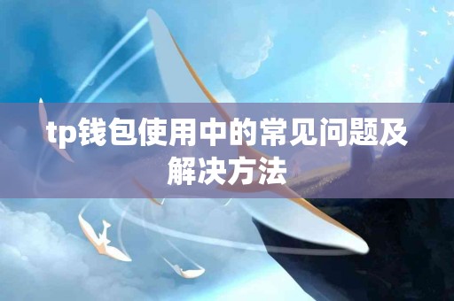 tp钱包使用中的常见问题及解决方法