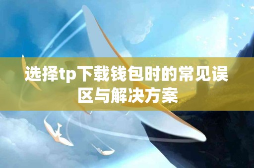 选择tp下载钱包时的常见误区与解决方案