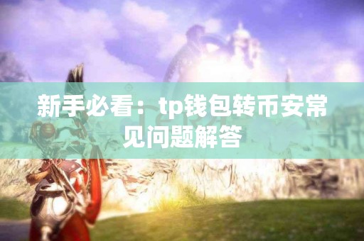 新手必看：tp钱包转币安常见问题解答