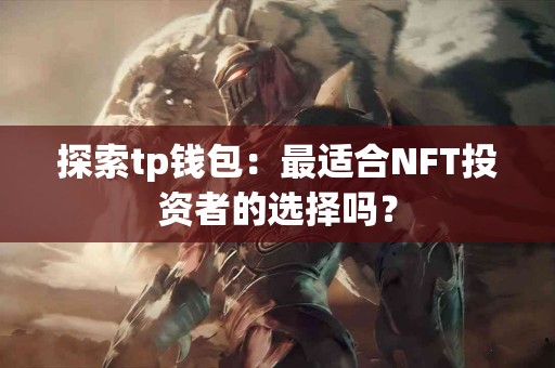 探索tp钱包：最适合NFT投资者的选择吗？