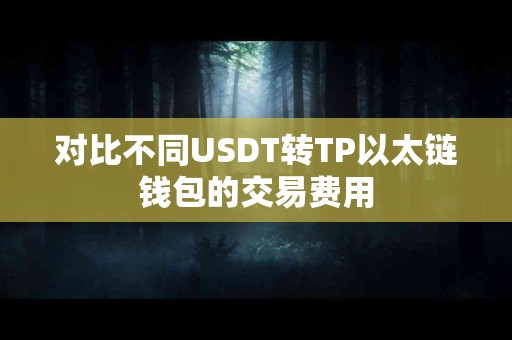 对比不同USDT转TP以太链钱包的交易费用