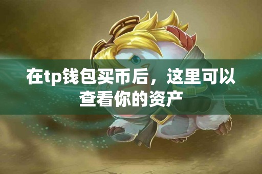 在tp钱包买币后,这里可以查看你的资产 在tp钱包买币后,这里可以查看你的资产
