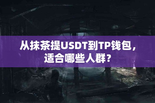 从抹茶提USDT到TP钱包，适合哪些人群？
