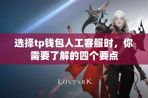 选择tp钱包人工客服时，你需要了解的四个要点