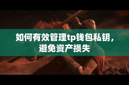 如何有效管理tp钱包私钥,避免资产损失 如何有效管理tp钱包私钥,避免资产损失