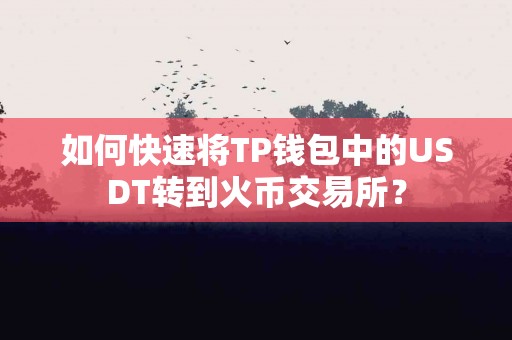 如何快速将TP钱包中的USDT转到火币交易所？