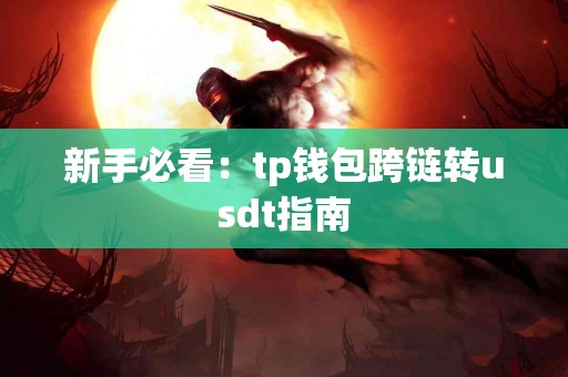 新手必看：tp钱包跨链转usdt指南