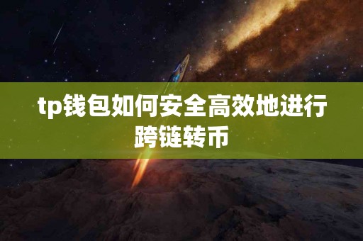 tp钱包如何安全高效地进行跨链转币